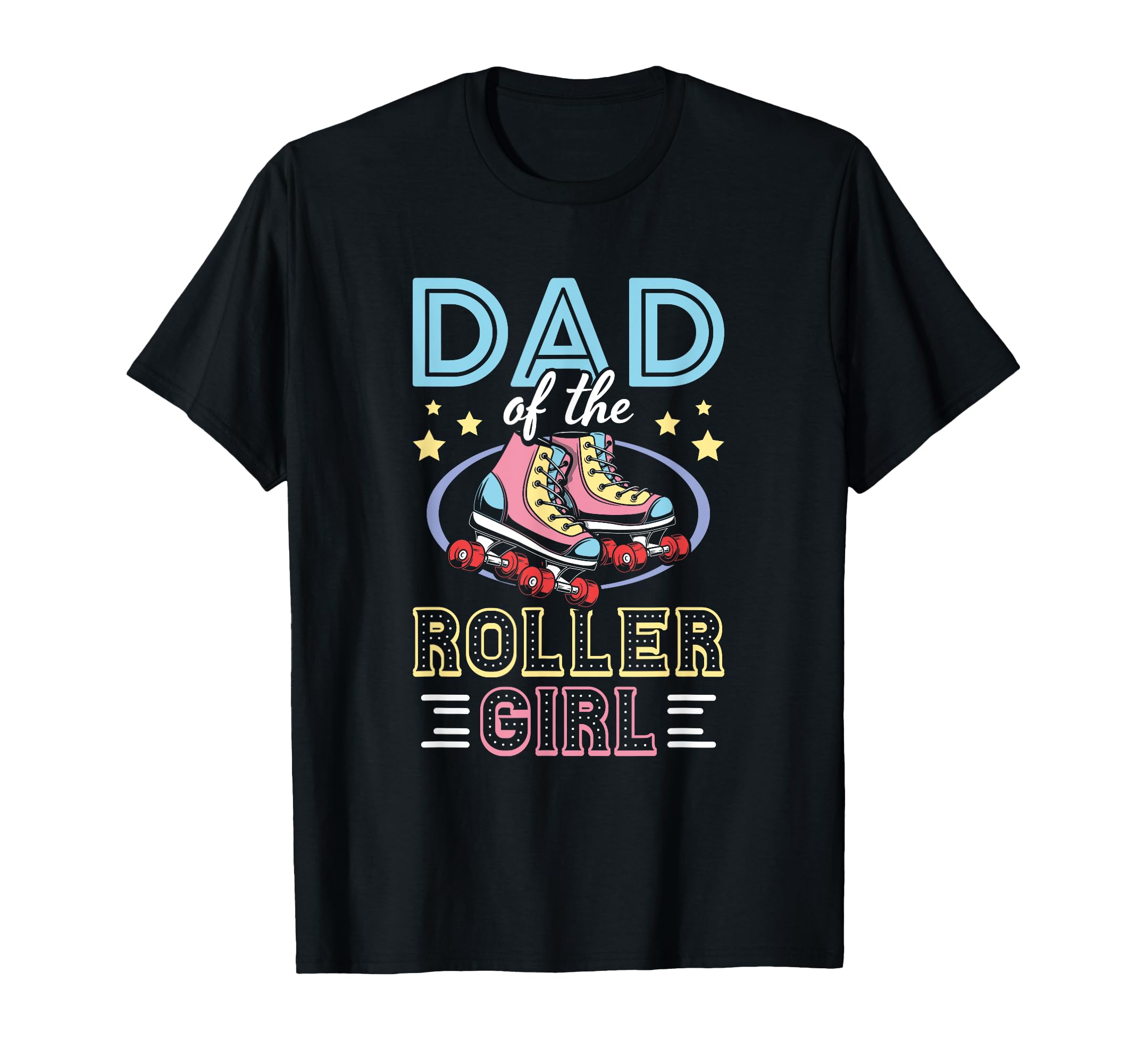 Dad Roller Skater Skates Dad Roller T-Shirt - Custom Art Print for Adults - T-Shirt, Sweatshirt, Hoodie