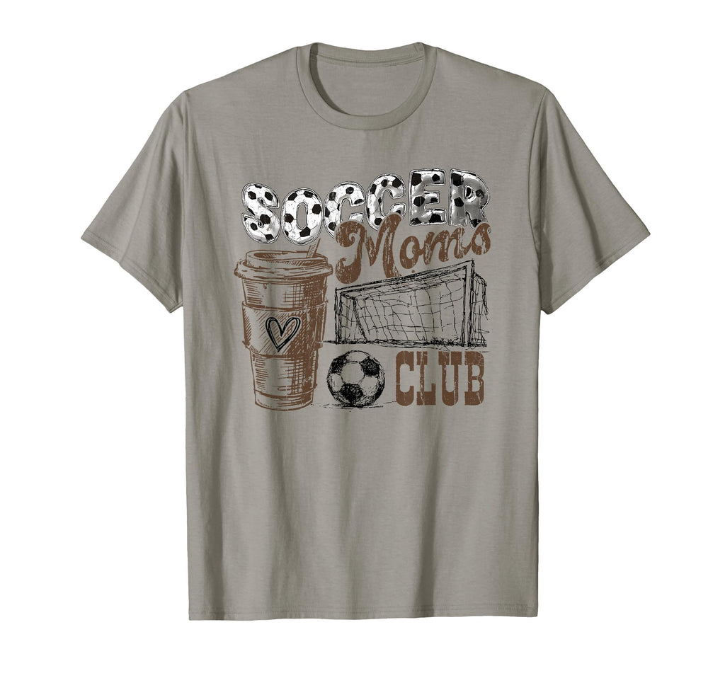 Soccer Moms Club Livin That Soccer Mom T-Shirt - Fun Novelty Design Unisex - T-Shirt, Sweatshirt, Hoodie