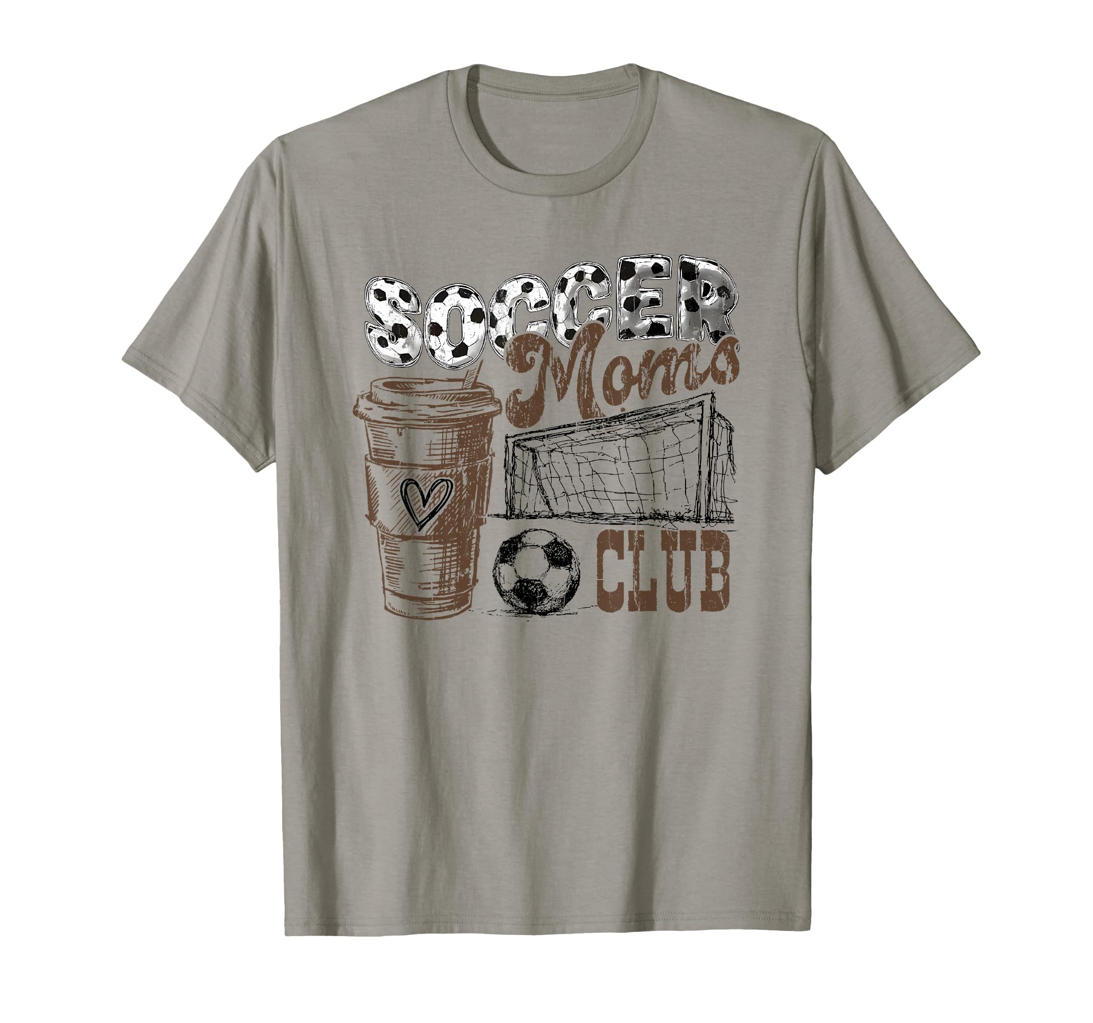 Soccer Moms Club Livin That Soccer Mom T-Shirt - Fun Novelty Design Unisex - T-Shirt, Sweatshirt, Hoodie