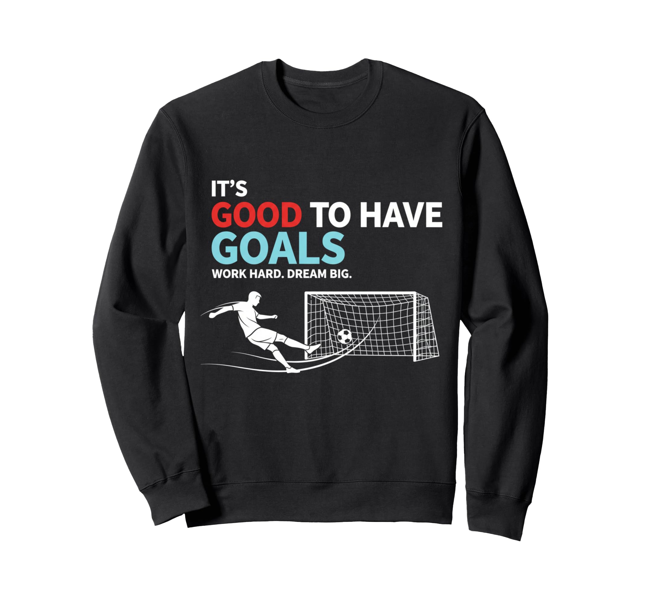 Lifes About Goals And Assists Sweatshirt - Aesthetic Graphic for Adults - T-Shirt, Sweatshirt, Hoodie