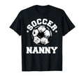 Soccer Nanny Soccer Ball Distressed T-Shirt - Trendy Graphic Men Women - T-Shirt, Sweatshirt, Hoodie
