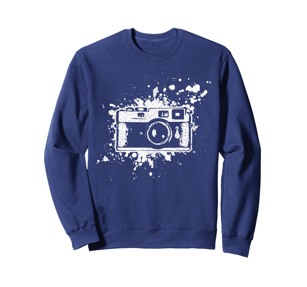 Photographer Gift Camera Sweatshirt - Minimalist Print Men Women - T-Shirt, Sweatshirt, Hoodie