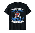 Hockey Goalkeeper Ice Hockey Goalie T-Shirt - Novelty Apparel for Adults - T-Shirt, Sweatshirt, Hoodie
