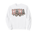 Leopard Baseball Soccer Mama Bow Sweatshirt - Fun Novelty Design Men Women - T-Shirt, Sweatshirt, Hoodie