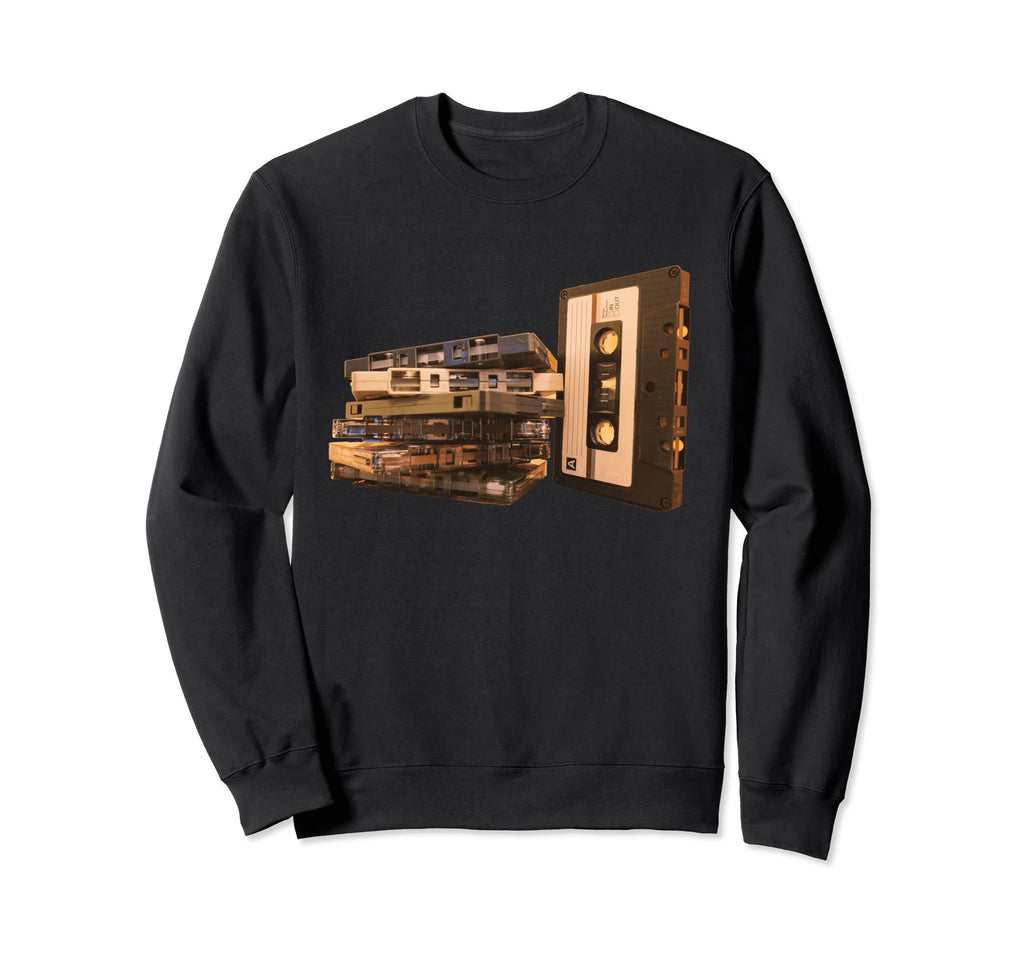 Mixtape Old School Music Sweatshirt - Fun Novelty Design Unisex - T-Shirt, Sweatshirt, Hoodie