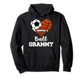 Ball Grammy Heart Funny Soccer Hoodie - Aesthetic Graphic Men Women - T-Shirt, Sweatshirt, Hoodie