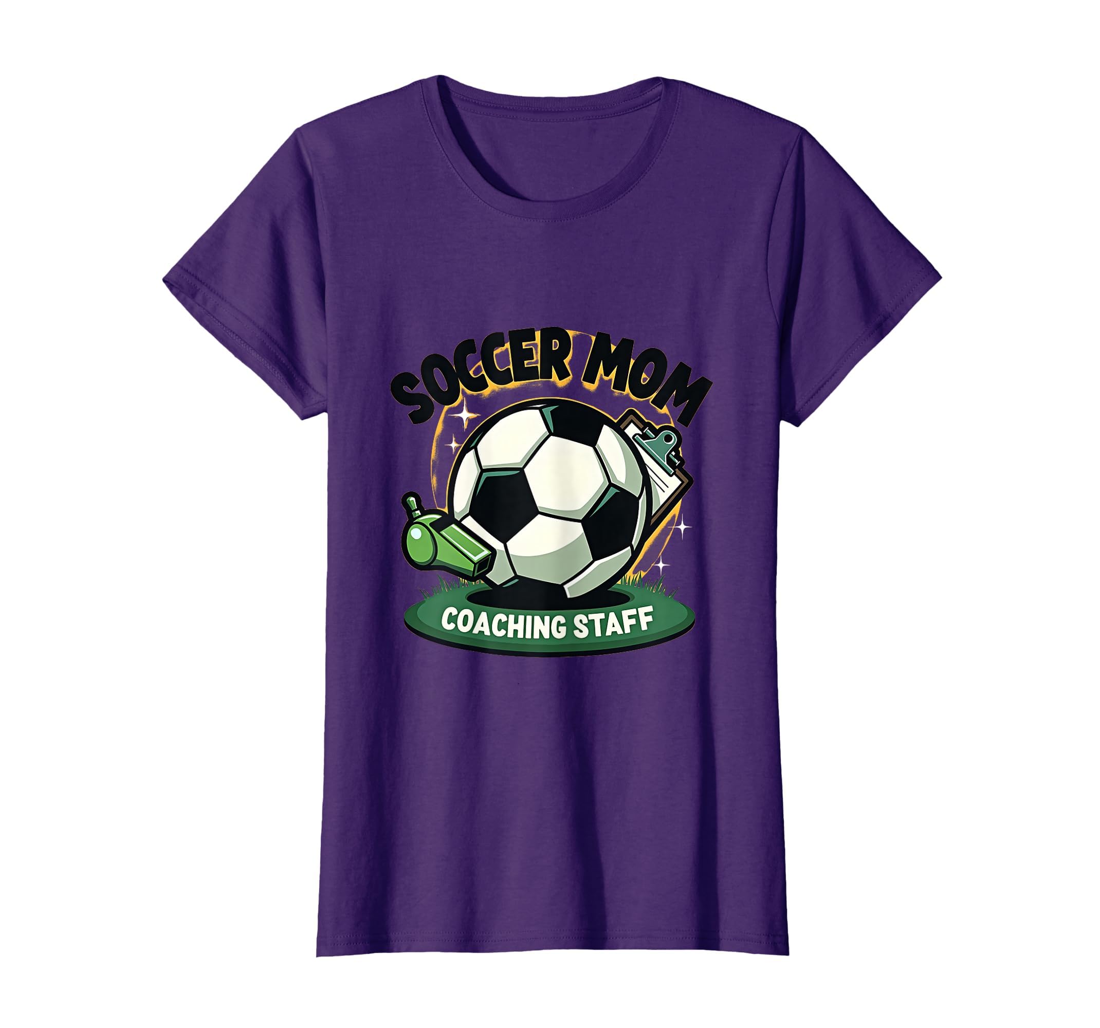 Soccer Mom Coaching Staff T-Shirt - Aesthetic Graphic Unisex - T-Shirt, Sweatshirt, Hoodie