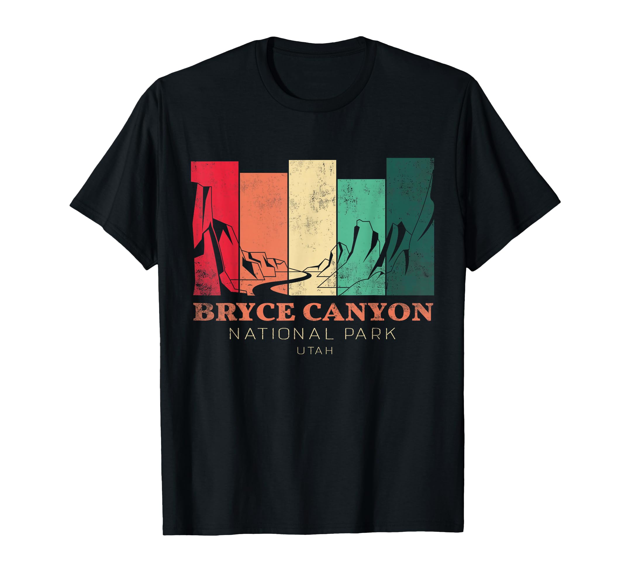 Bryce Canyon National Park Utah Hiking T-Shirt - Minimalist Print Unisex - T-Shirt, Sweatshirt, Hoodie