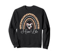 Mom Life Boho Rainbow Funny Soccer Sweatshirt - Graphic Print Unisex - T-Shirt, Sweatshirt, Hoodie