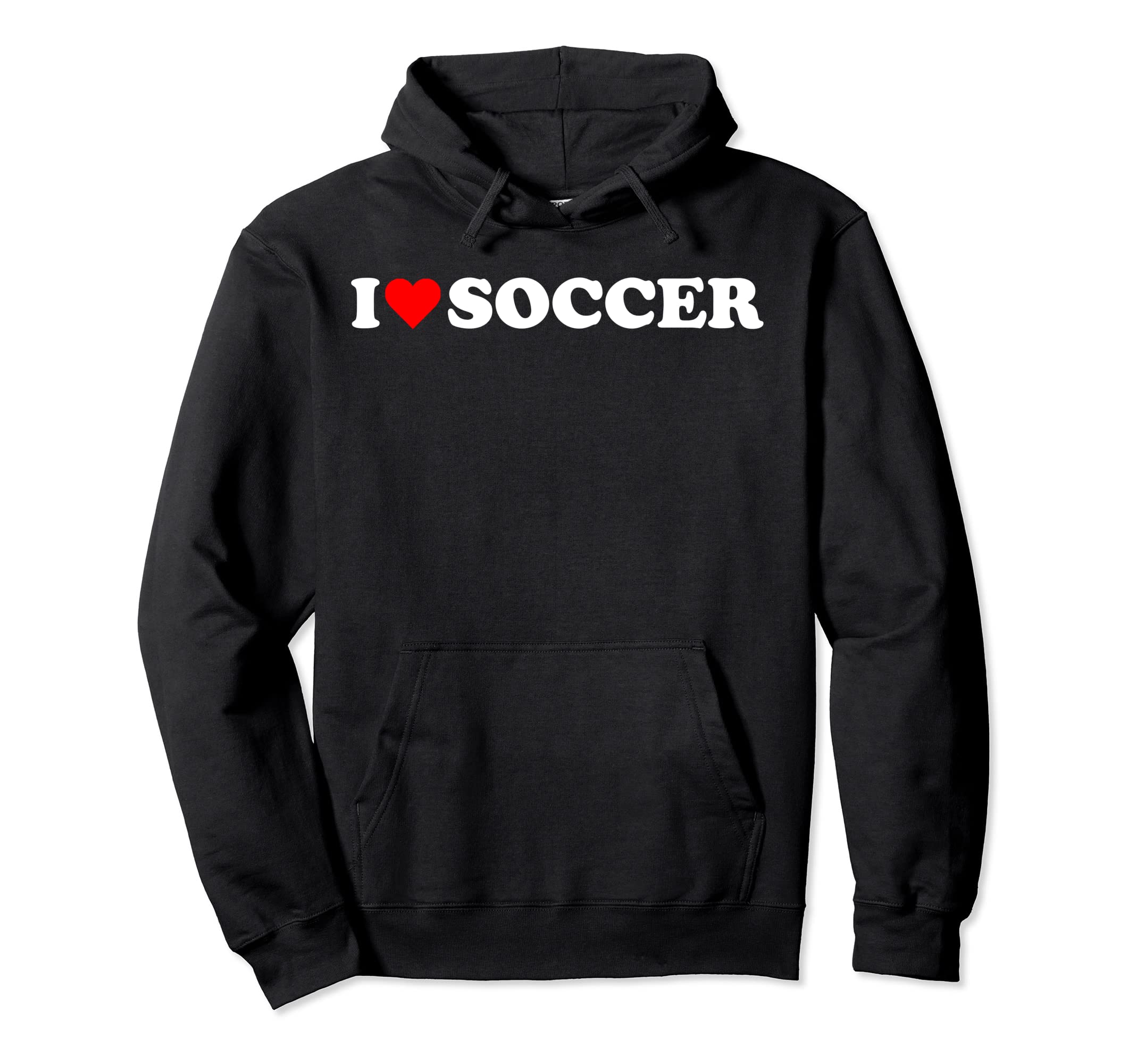 I Heart Soccer I Love Soccer Hobby Theme Hoodie - Unique Graphic Unisex - T-Shirt, Sweatshirt, Hoodie