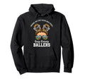 Busy Raising Ballers Warning May Hoodie - Casual Everyday Wear for Adults - T-Shirt, Sweatshirt, Hoodie