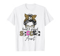 Proud And Loud Soccer Aunt Messy T-Shirt - Fun Novelty Design for Adults - T-Shirt, Sweatshirt, Hoodie
