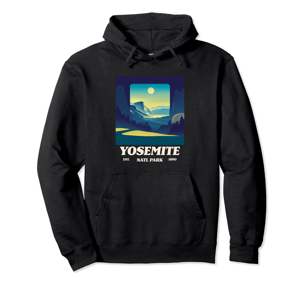 Yosemite Yosemite National Park Hoodie - Aesthetic Graphic Unisex - T-Shirt, Sweatshirt, Hoodie