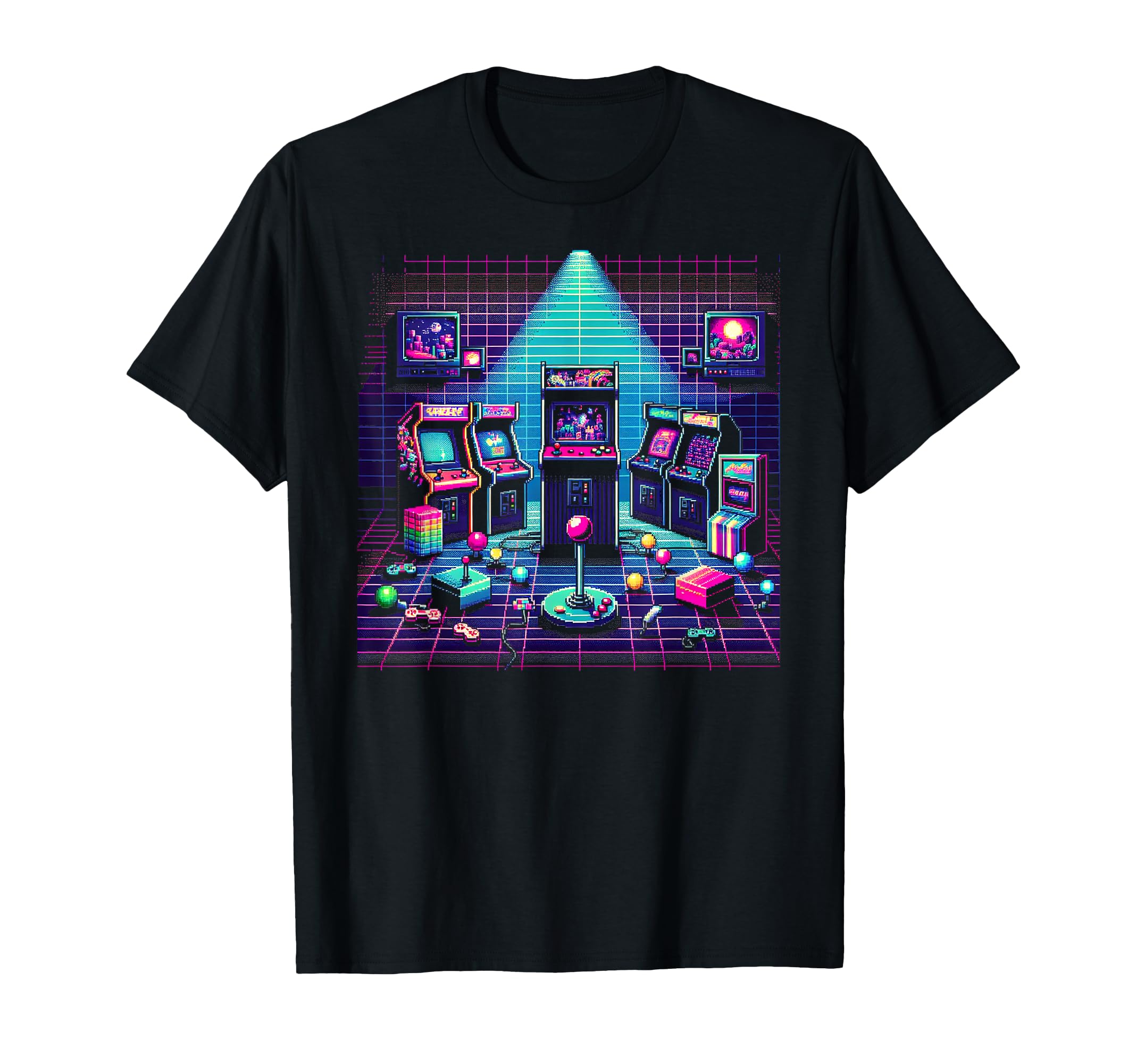 Arcade Gaming T-Shirt - Graphic Print Men Women - T-Shirt, Sweatshirt, Hoodie