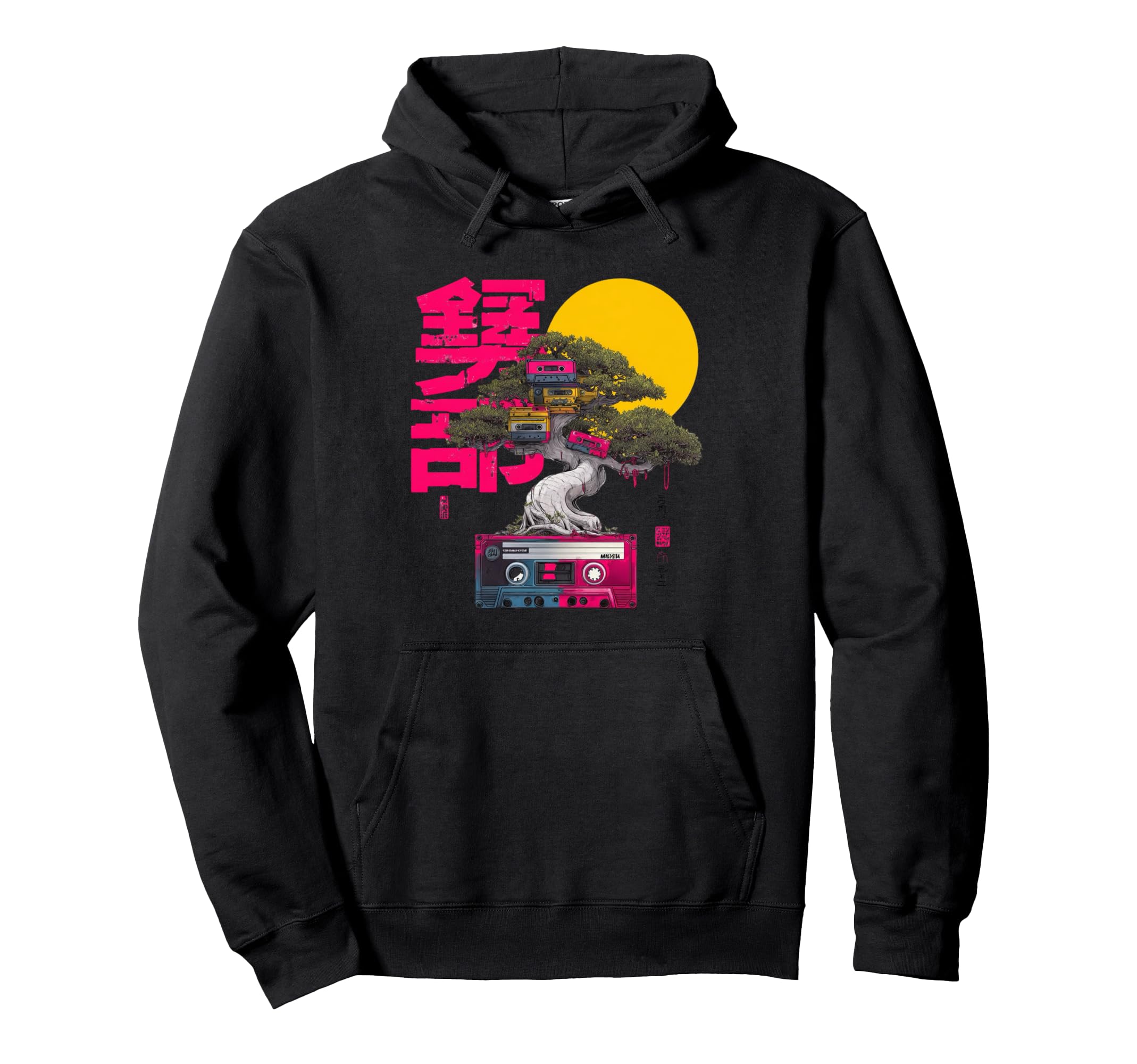 Japanese Aesthetic Lo Fi Mixtape Hoodie - Aesthetic Graphic for Adults - T-Shirt, Sweatshirt, Hoodie