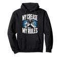 Ice Hockey Goalkeeper Crease Goalie Hockey Hoodie - Graphic Print Men Women - T-Shirt, Sweatshirt, Hoodie