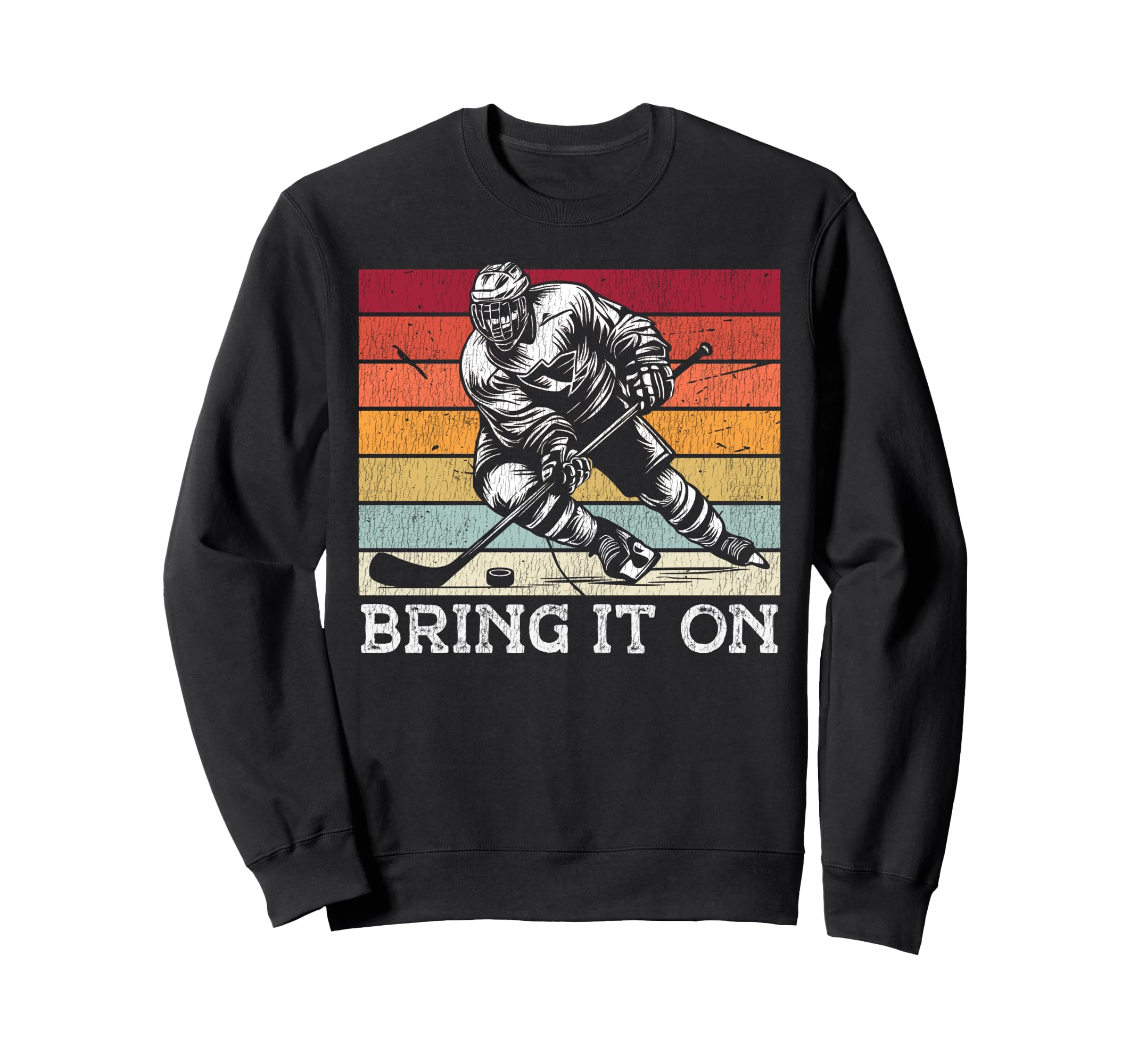 Ice Hockey Goalie Goalkeeper Bring It Sweatshirt - Trendy Graphic Men Women - T-Shirt, Sweatshirt, Hoodie