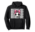 Birthday Soccer Soccer Mom Coquette Bow Hoodie - Aesthetic Graphic Unisex - T-Shirt, Sweatshirt, Hoodie