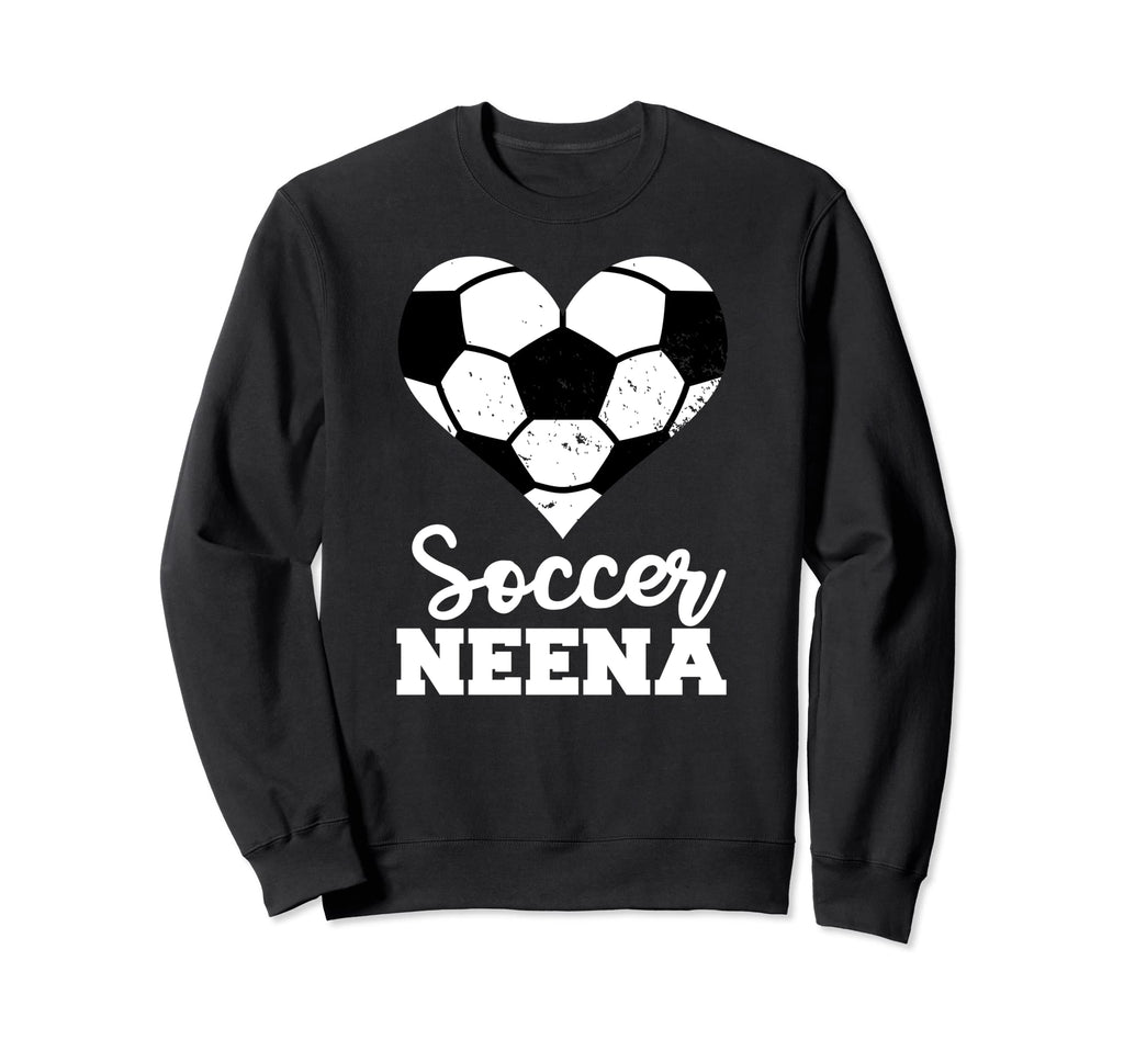 Soccer Neena Funny Soccer Heart Sweatshirt - Minimalist Print Men Women - T-Shirt, Sweatshirt, Hoodie