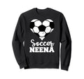 Soccer Neena Funny Soccer Heart Sweatshirt - Minimalist Print Men Women - T-Shirt, Sweatshirt, Hoodie
