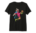 King Playing Football Royal Footballer T-Shirt - Graphic Print Men Women - T-Shirt, Sweatshirt, Hoodie