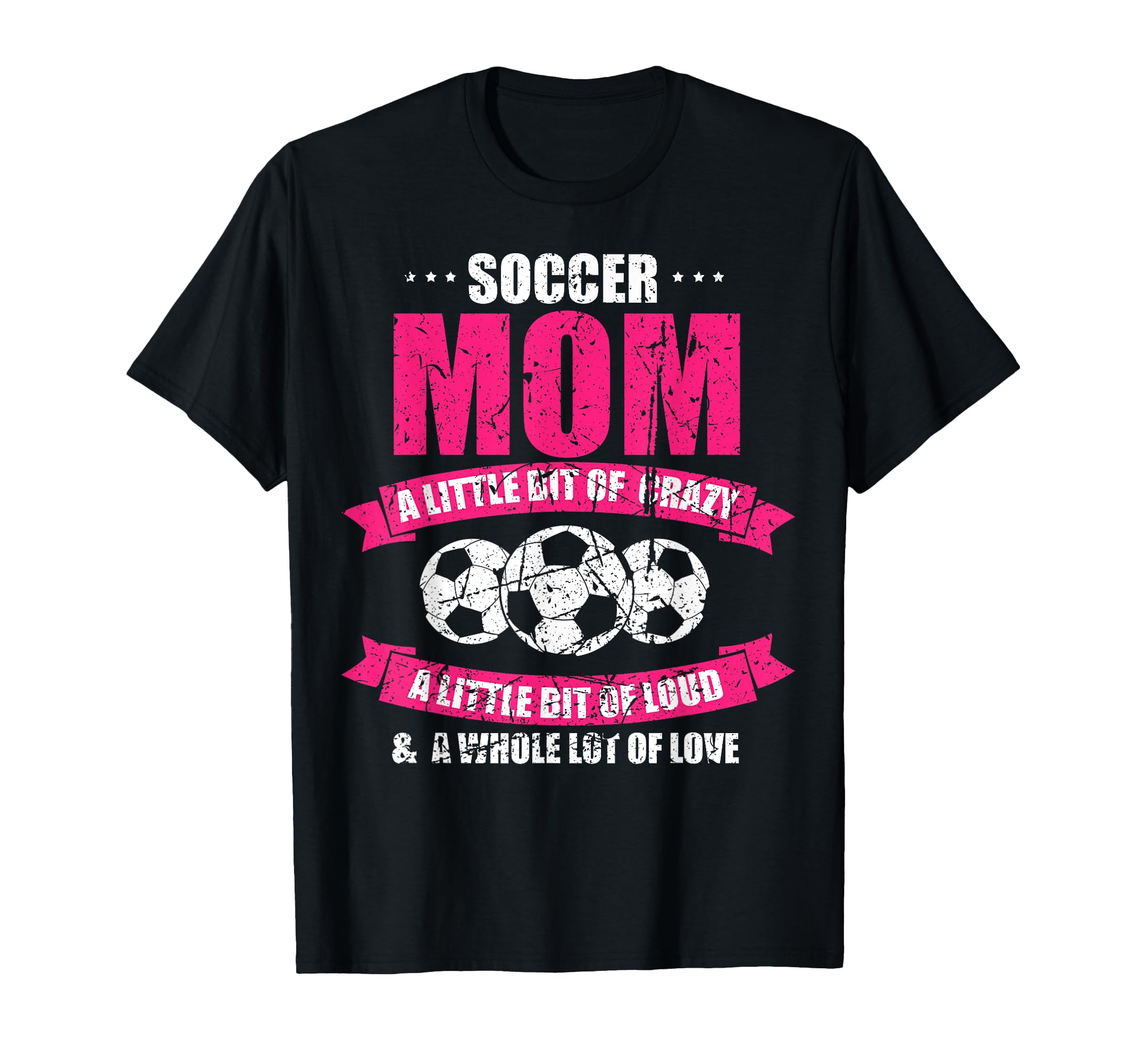 Soccer Mom Life Crazy Loud And Full T-Shirt - Aesthetic Graphic Men Women - T-Shirt, Sweatshirt, Hoodie