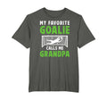 Favorite Soccer Goalie Grandpa T-Shirt - Streetwear Style for Adults - T-Shirt, Sweatshirt, Hoodie