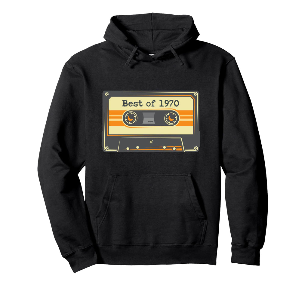 Best 1970 50Th Birthday Gifts Cassette Hoodie - Minimalist Print Unisex - T-Shirt, Sweatshirt, Hoodie