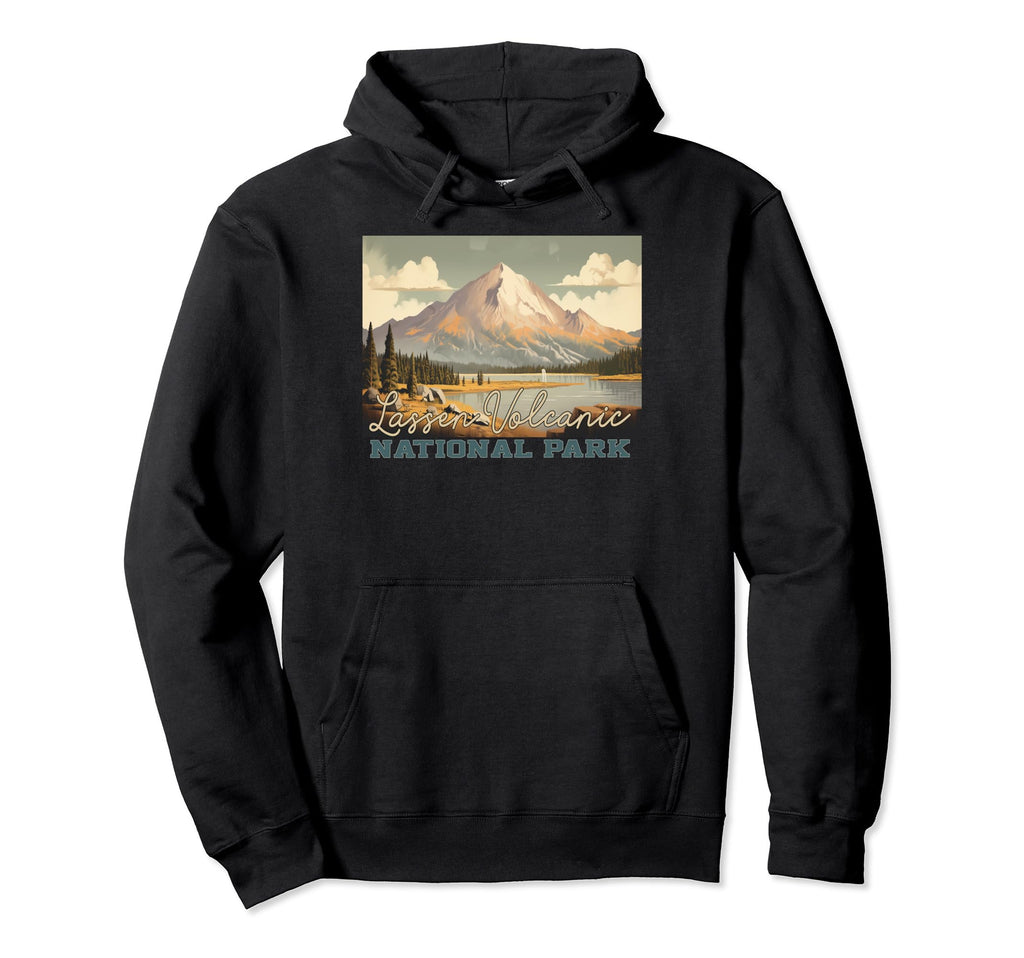 Lassen Volcanic National Park Hoodie - Unique Graphic Unisex - T-Shirt, Sweatshirt, Hoodie