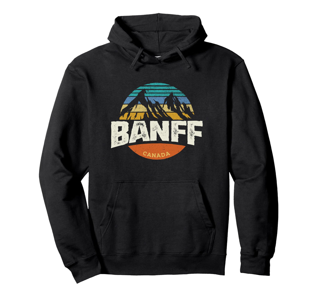 Banff Canada National Park Mountain Hoodie - Unique Graphic Men Women - T-Shirt, Sweatshirt, Hoodie
