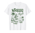 Waikiki Hula Hawaii Beach Island Vibes T-Shirt - Unique Graphic Unisex - T-Shirt, Sweatshirt, Hoodie