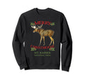 Mt Rainier National Park Moose Sweatshirt - Minimalist Print Men Women - T-Shirt, Sweatshirt, Hoodie