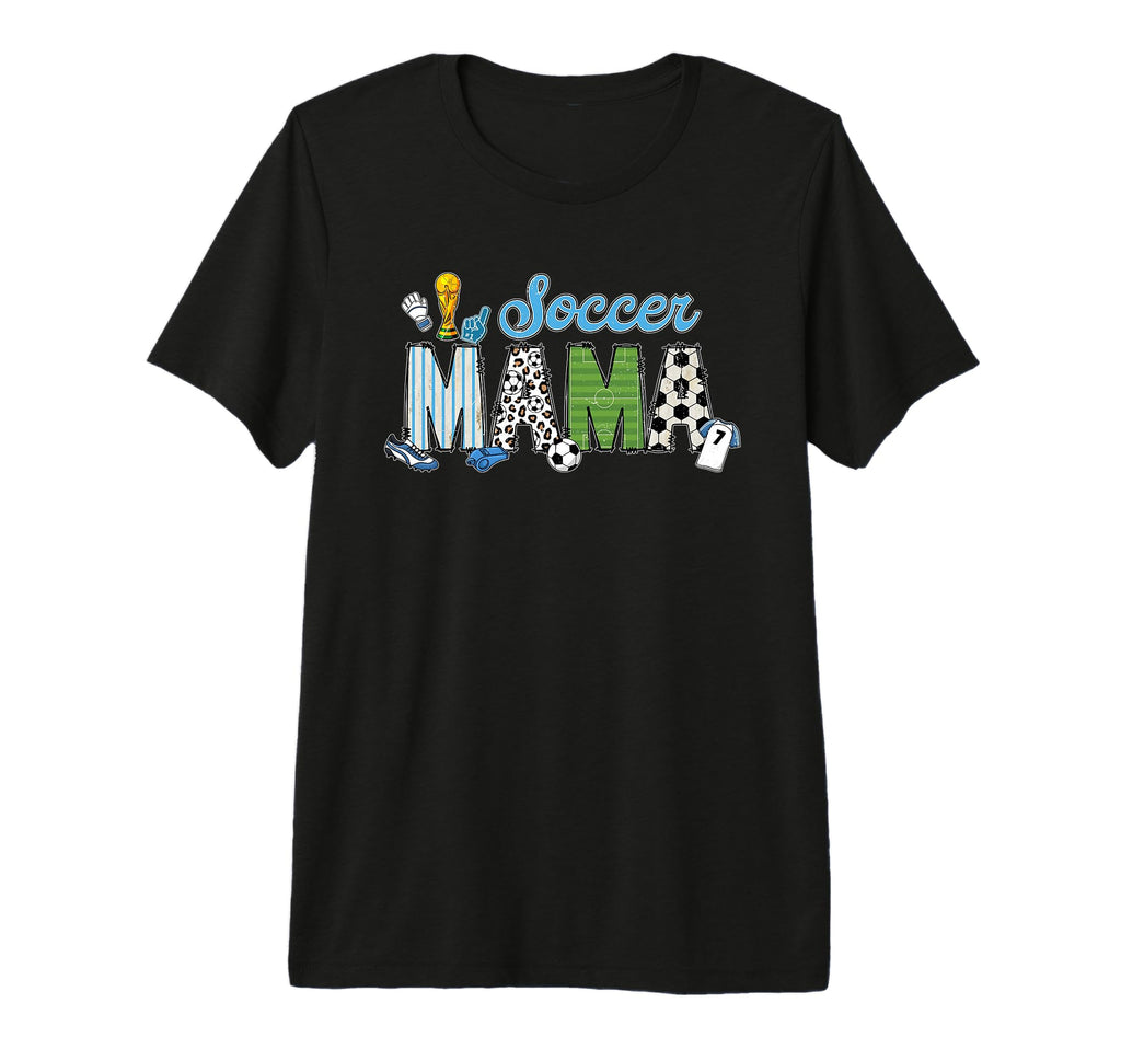 Funny Soccer Mama Sports Tri Blend T-Shirt - Streetwear Style Men Women - T-Shirt, Sweatshirt, Hoodie