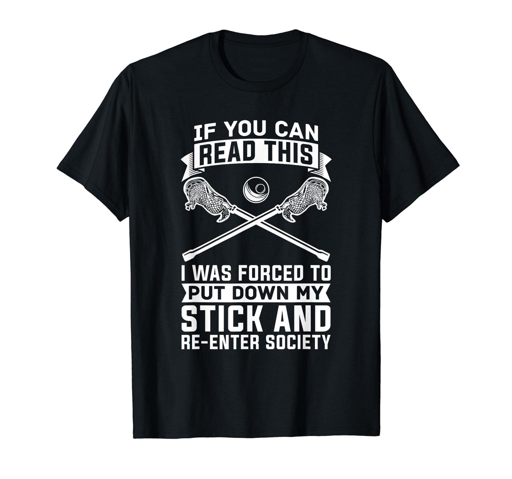 Lacrosse Goalie Goalkeeper T-Shirt - Fun Novelty Design Unisex - T-Shirt, Sweatshirt, Hoodie