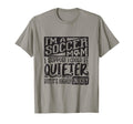 Soccer Mom Soccer Lover Soccer Player T-Shirt - Minimalist Print Men Women - T-Shirt, Sweatshirt, Hoodie