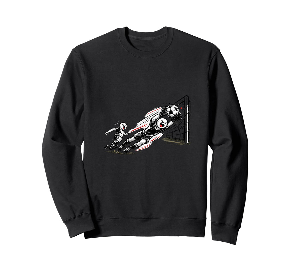Funny Stick Goalkeeper Soccer Sweatshirt - Unique Graphic for Adults - T-Shirt, Sweatshirt, Hoodie