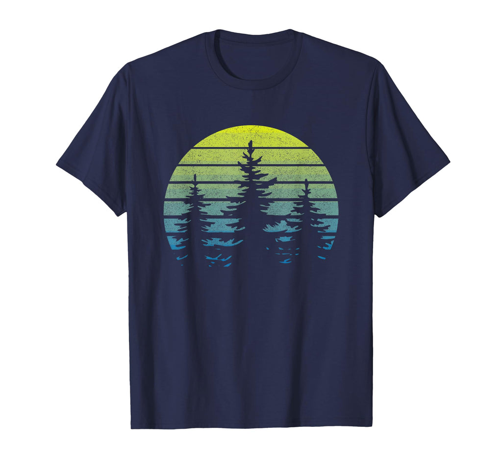Forest Trees Hiking Camping National T-Shirt - Custom Art Print for Adults - T-Shirt, Sweatshirt, Hoodie