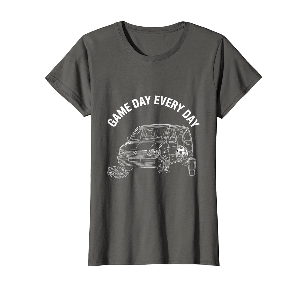 Game Day Every Day Soccer Mom T-Shirt - Trendy Graphic for Adults - T-Shirt, Sweatshirt, Hoodie