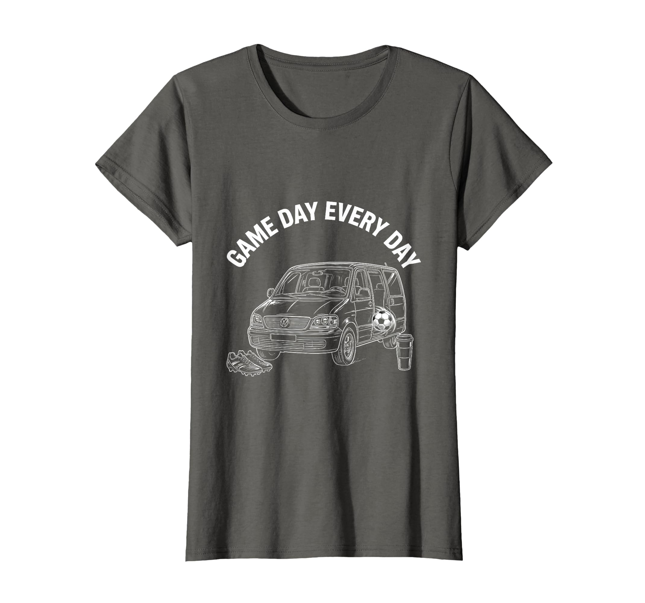 Game Day Every Day Soccer Mom T-Shirt - Trendy Graphic for Adults - T-Shirt, Sweatshirt, Hoodie