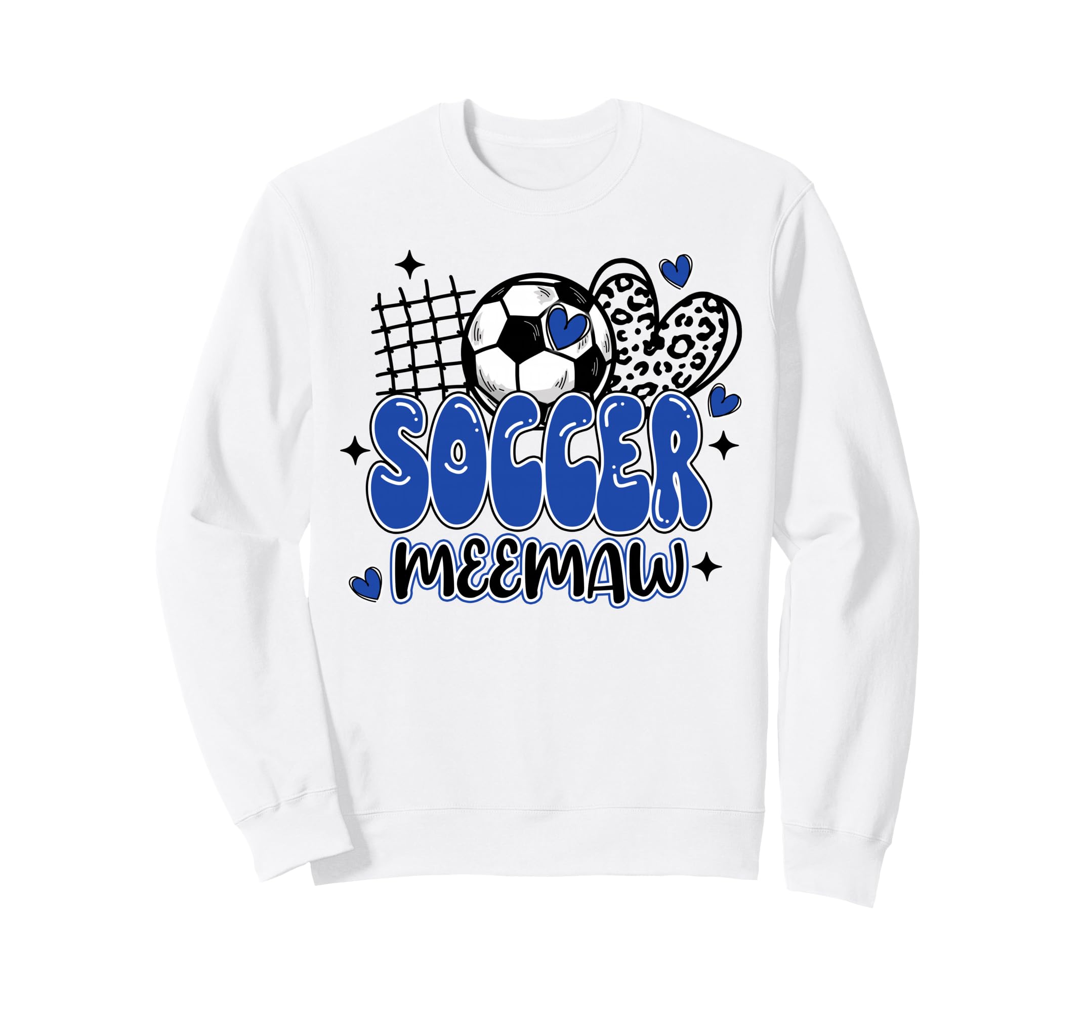 Soccer Meemaw Leopard Funny Soccer Sweatshirt - Streetwear Style Men Women - T-Shirt, Sweatshirt, Hoodie