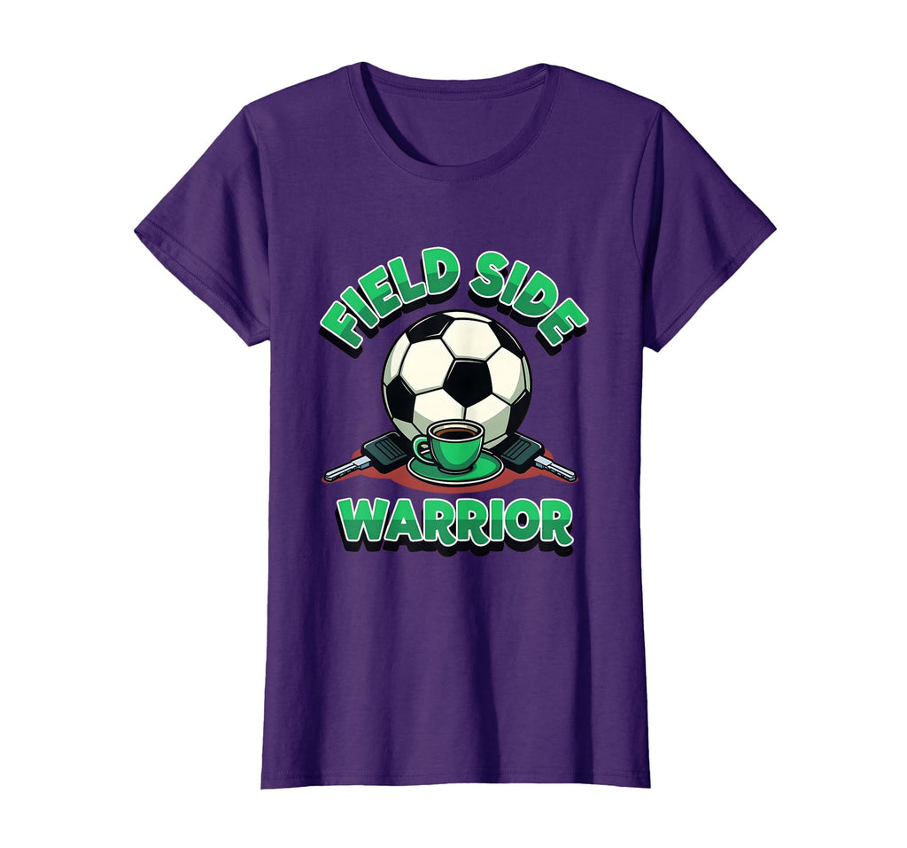 Field Side Warrior Soccer Mom T-Shirt - Graphic Print Unisex - T-Shirt, Sweatshirt, Hoodie