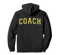 Coach Sports Trainer Yellow And Green Hoodie - Casual Everyday Wear Unisex - T-Shirt, Sweatshirt, Hoodie