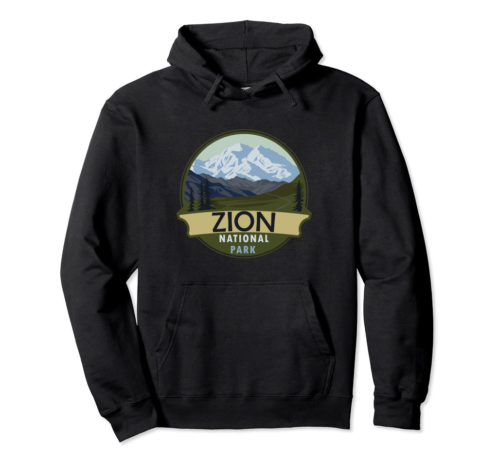 Zion National Park Mountain Hiking Travel Hoodie - Streetwear Style Unisex - T-Shirt, Sweatshirt, Hoodie