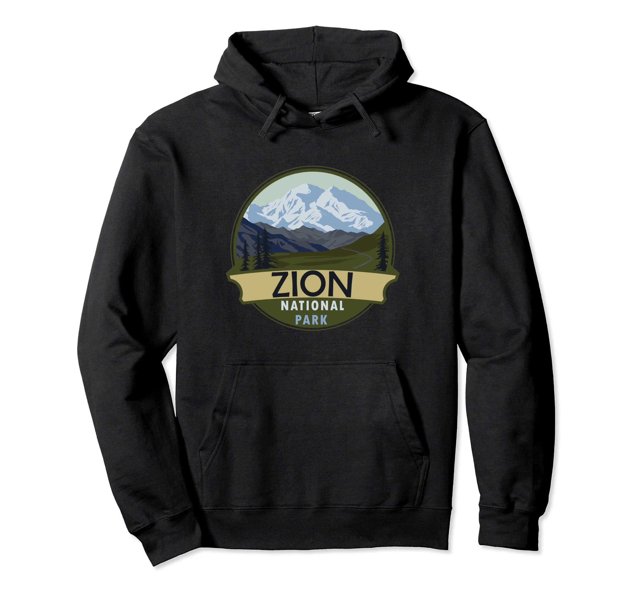 Zion National Park Mountain Hiking Travel Hoodie - Streetwear Style Unisex - T-Shirt, Sweatshirt, Hoodie