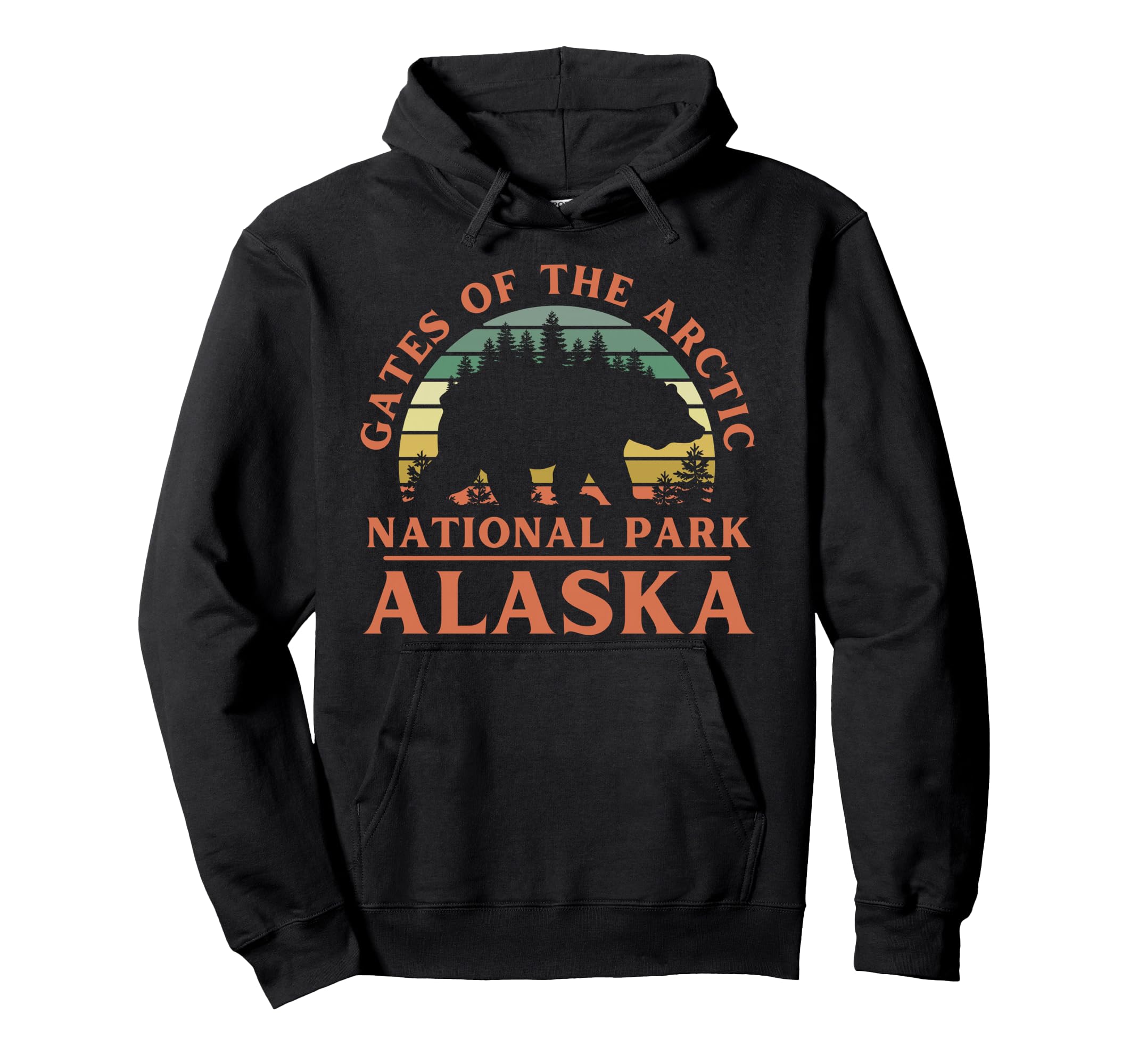 Gates Arctic National Park Alaska Usa Sweatshirt - Graphic Print Men Women - T-Shirt, Sweatshirt, Hoodie