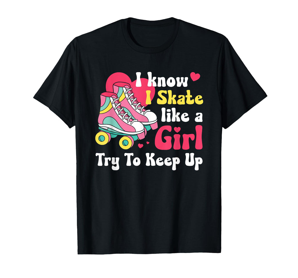 Roller Skating Skate 1970S T-Shirt - Novelty Apparel for Adults - T-Shirt, Sweatshirt, Hoodie