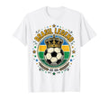 Brasil Legend Crowned Soccer Ball T-Shirt - Fun Novelty Design for Adults - T-Shirt, Sweatshirt, Hoodie
