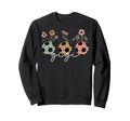 Soccer Gigi Grandma Floral Wildflower Sweatshirt - Unique Graphic Unisex - T-Shirt, Sweatshirt, Hoodie