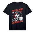 Proud Mom Soccer Senior 2025 Performance T-Shirt - Minimalist Print Unisex - T-Shirt, Sweatshirt, Hoodie