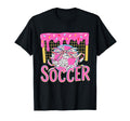 Girly Soccer Coquette Bow Ice T-Shirt - Casual Everyday Wear for Adults - T-Shirt, Sweatshirt, Hoodie